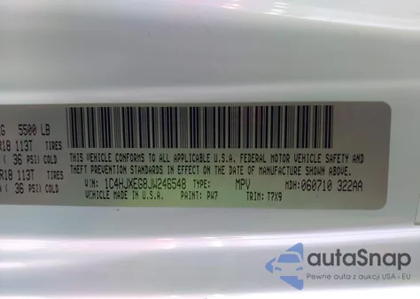 2018 Jeep Wrangler Unlimited Sahara 4X4 из США, поврежденный, VIN 1C4HJXEG8JW246548